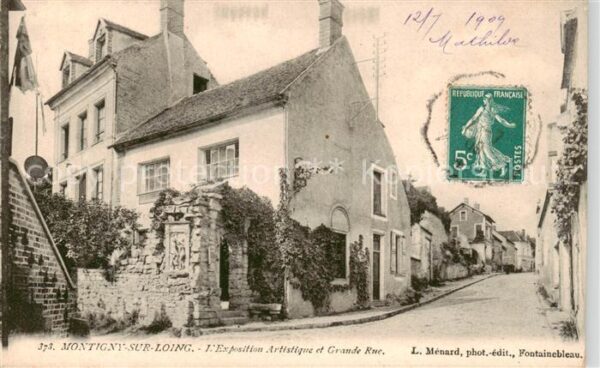 Montigny-sur-Loing Exposition Artistique et Grande Rue