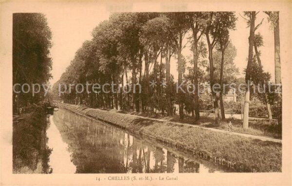 Chelles  77 Seine-et-Marne Le Canal