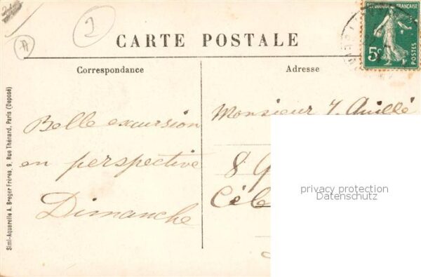 Mary-sur-Marne Chateau vue prise du cote de la Marne – Bild 2