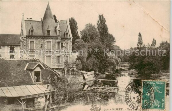 Moret-sur-Loing Vue sur la Loing