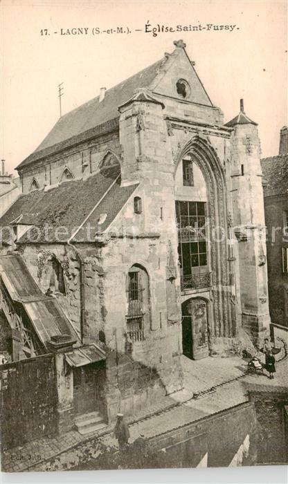 Lagny -sur-Marne 77 Seine-et-Marne Eglise Saint Fursy