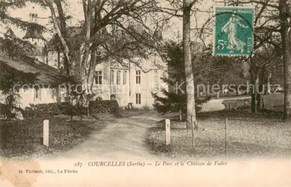 Courcelles-la-Foret Le Parc et le Chateau de Vadre