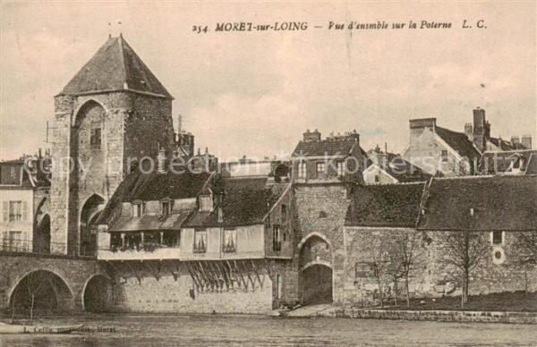 Moret-sur-Loing Vue d’ensemble sur la Poterne