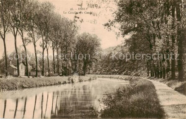 Esbly Le Canal vers Conde
