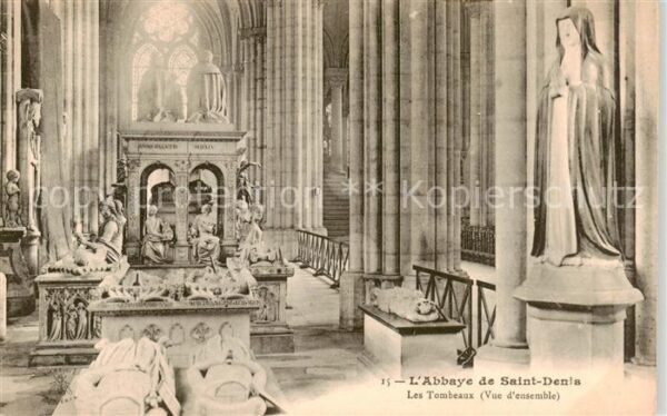 Saint Denis Chef Caux Abbaye de Saint Denis Les Tombeaux