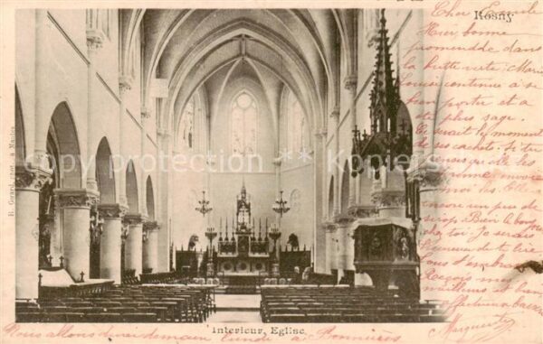 Rosny-sous-Bois 93 Seine-Saint-Denis Interieur Eglise