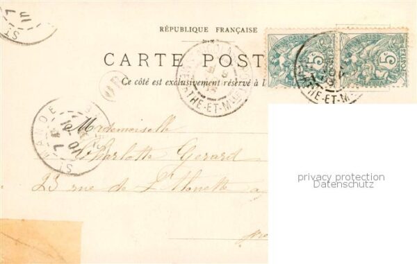 Nancy 54 Rue de la Constitution et Cathedrale – Bild 2