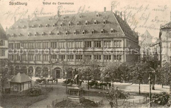 Strassburg Elsass Hotel du Commerce