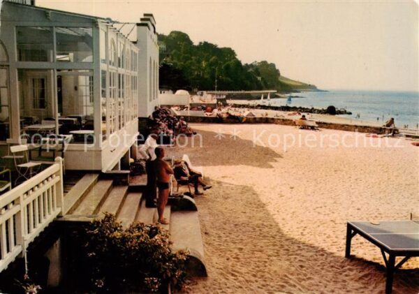 Treboul Douarnenez 29 Finistere Grand Hotel de la Plage des Sables Blan
