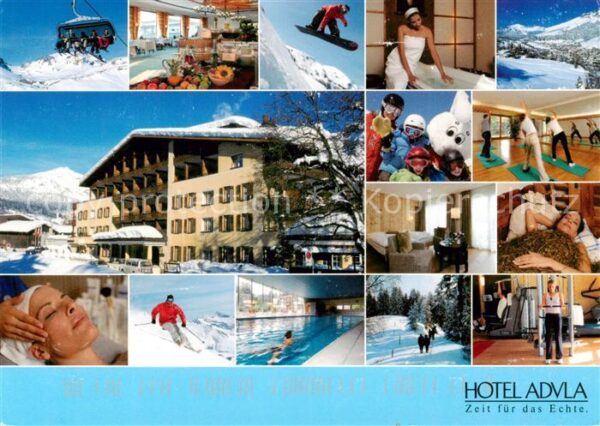 Flims Waldhaus Hotel Advla Teilansichten