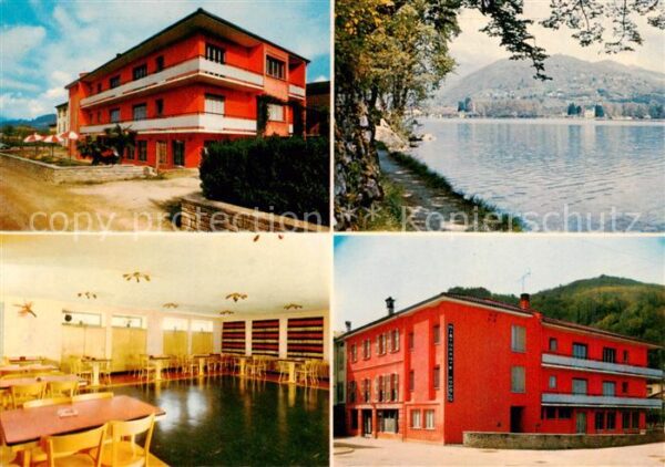 Caslano TI Pensione Ristorante del Popolo Seeparti