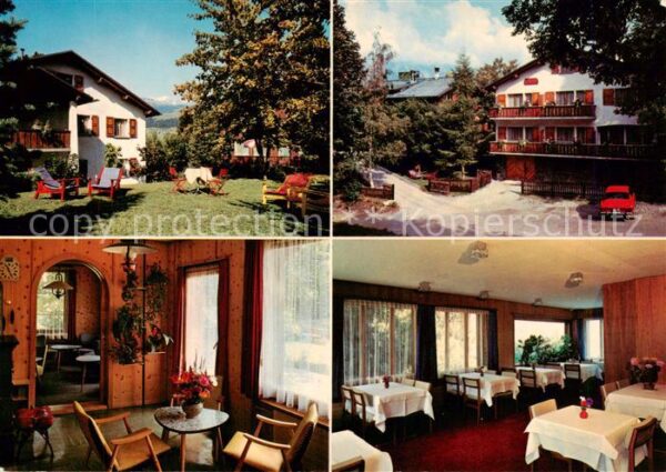 Flims Waldhaus Pension Suliva Gasträume