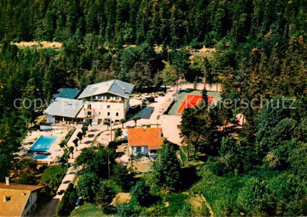Chambon-sur-Lignon Le Hotel Clair Matin Vue aerienne
