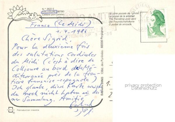 Collioure 66 Pyrenees-Orientales Celebre port catalan Vue aerienne – Bild 2
