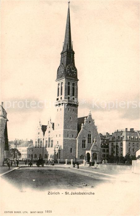 Zuerich ZH St Jakobskirche