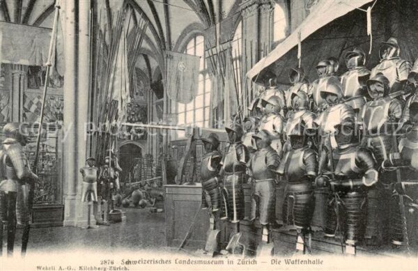 Zuerich ZH Schweizerisches Landesmuseum  Die Waffe