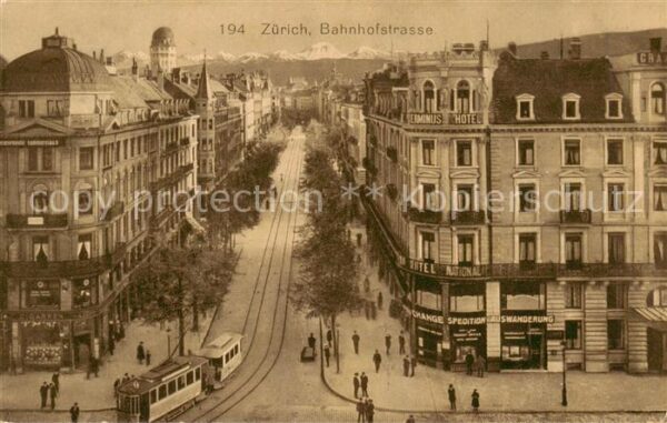 Zuerich ZH Bahnhofstrasse