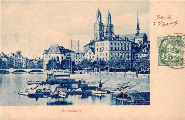 Zuerich ZH Sonnenquai