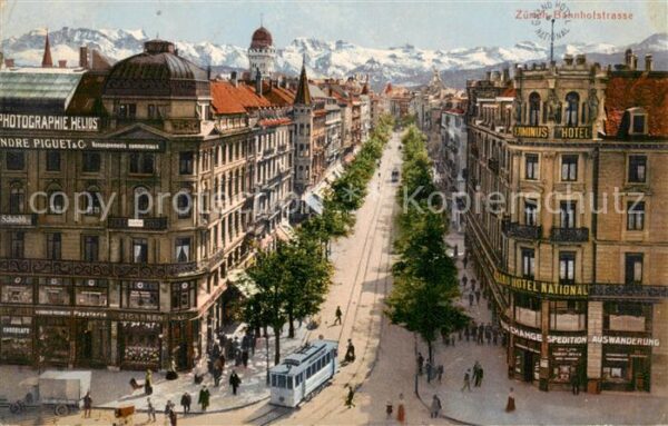 Zuerich ZH Bahnhofstrasse