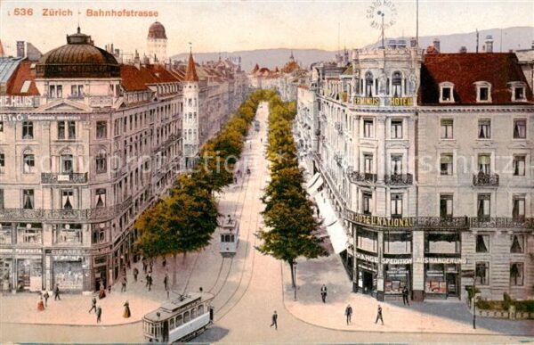 Zuerich ZH Bahnhofstrasse