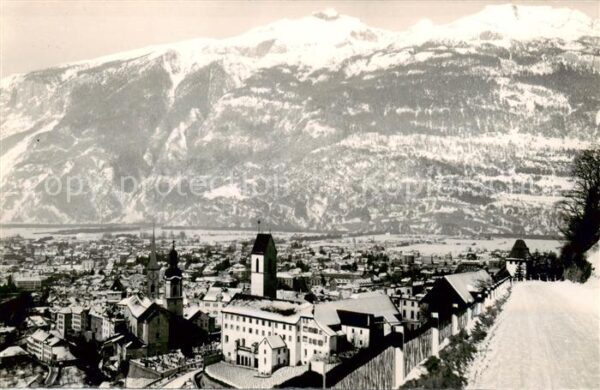 Chur GR mit Calanda
