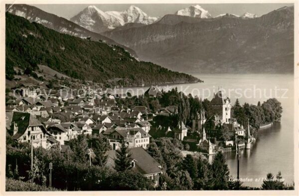 Oberhofen Thunersee Panorama