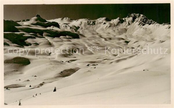 Spitzmeilen 2505m GL Skigelände