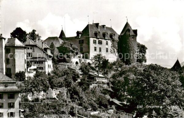 Gruyeres  Gruyere Greyerz FR Schloss