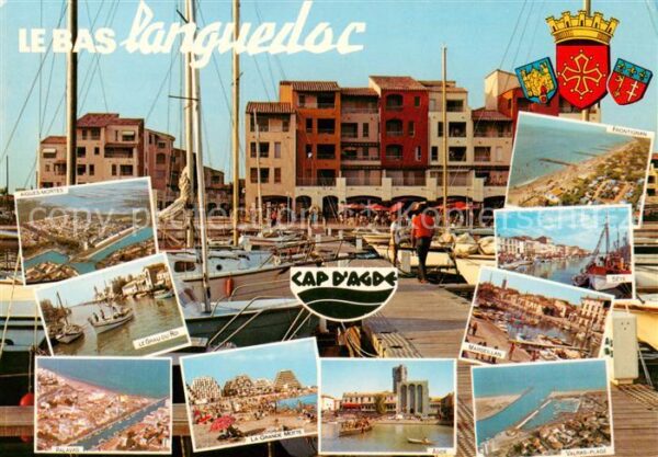 Languedoc-Roussillon Aigues Mortes Le Grau du Roi Palavas La