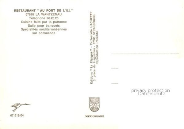 Le Wantzenau Restaurant Au Pont de l Ill – Bild 2