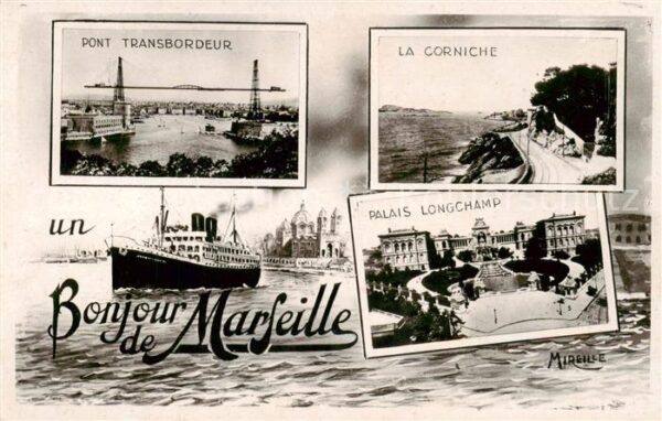Marseille 13 Pont Transbordeur La Corniche Palais Lo
