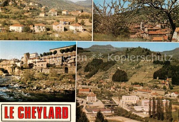 Le Cheylard 07 Ardeche Vue d_ensemble