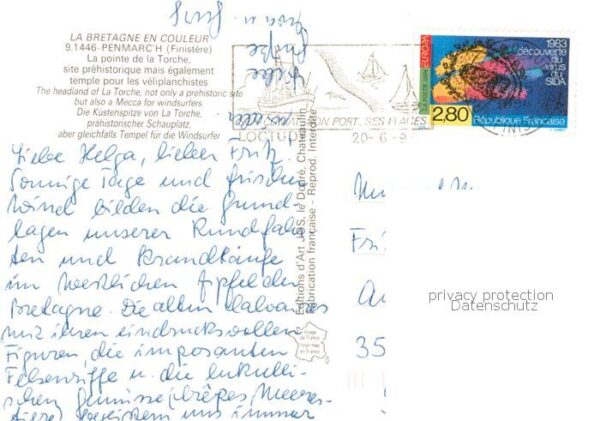 Penmarch 29 Finistere La pointe de la torche Vue aerienne – Bild 2