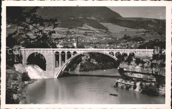 Bellegarde-sur-Valserine Bords du Rhone Viaduc Routier de Savoie