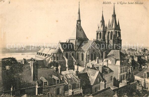 Blois 41 Eglise Saint Nicolas