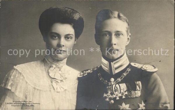 Adel Preussen Kronprinzessin Cecilie Kronprinz Wilhel