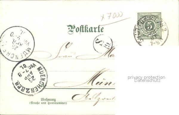 Perlberg F. Nr. 124 Johanniskirche Feuersee Stuttgart – Bild 2