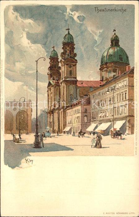 Kley München Theatinerkirche