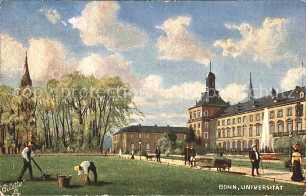 Verlag Tucks Oilette Nr. 603 B Bonn Universität