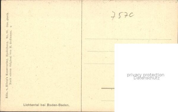 Hoffmann Heinrich Lichtental bei Baden-Baden – Bild 2