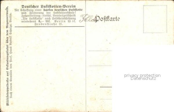Flugzeuge WK1 Militärdoppeldecker Erkundungsfahrt Arg – Bild 2