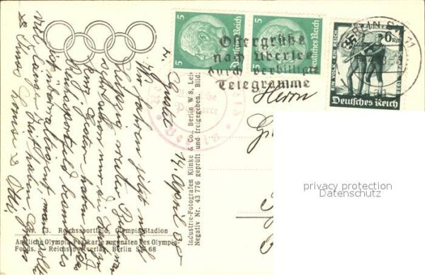 Stadion Reichssportfeld Olympia-Stadion Berlin – Bild 2