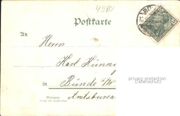 Blumen Gedicht Mein Stern Litho – Bild 2