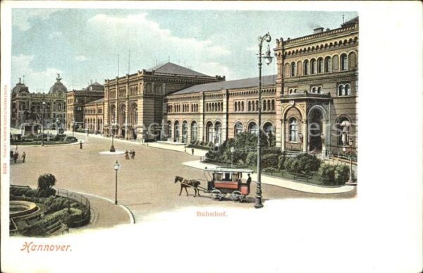 Bahnhof Hannover Pferdebahn