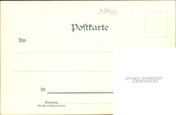 Bismarck Schloss Friedrichsruh Litho – Bild 2