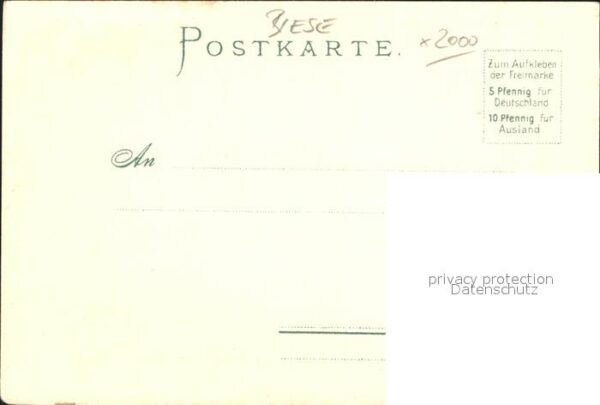 Biese Carl Karl Hamburg St. Michaeliskirche – Bild 2