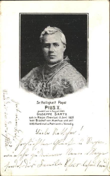 Papst Pius X.