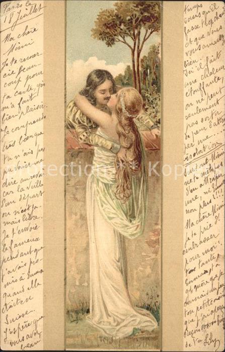 Trompeter Scheffel Litho Margarete Kuss