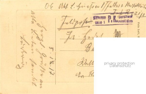 Muelhausen Elsass Protestantische Kirche – Bild 2