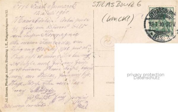 Strasbourg Strassburg 67 Bas-Rhin Militärkapelle – Bild 2